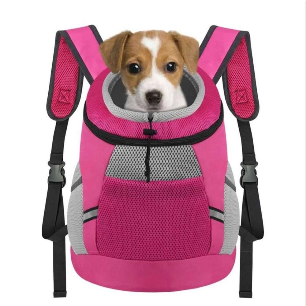 Dog Backpack Carrier, Front Chest Carrier for Cat Small Dogs, Pet Carrying Bag